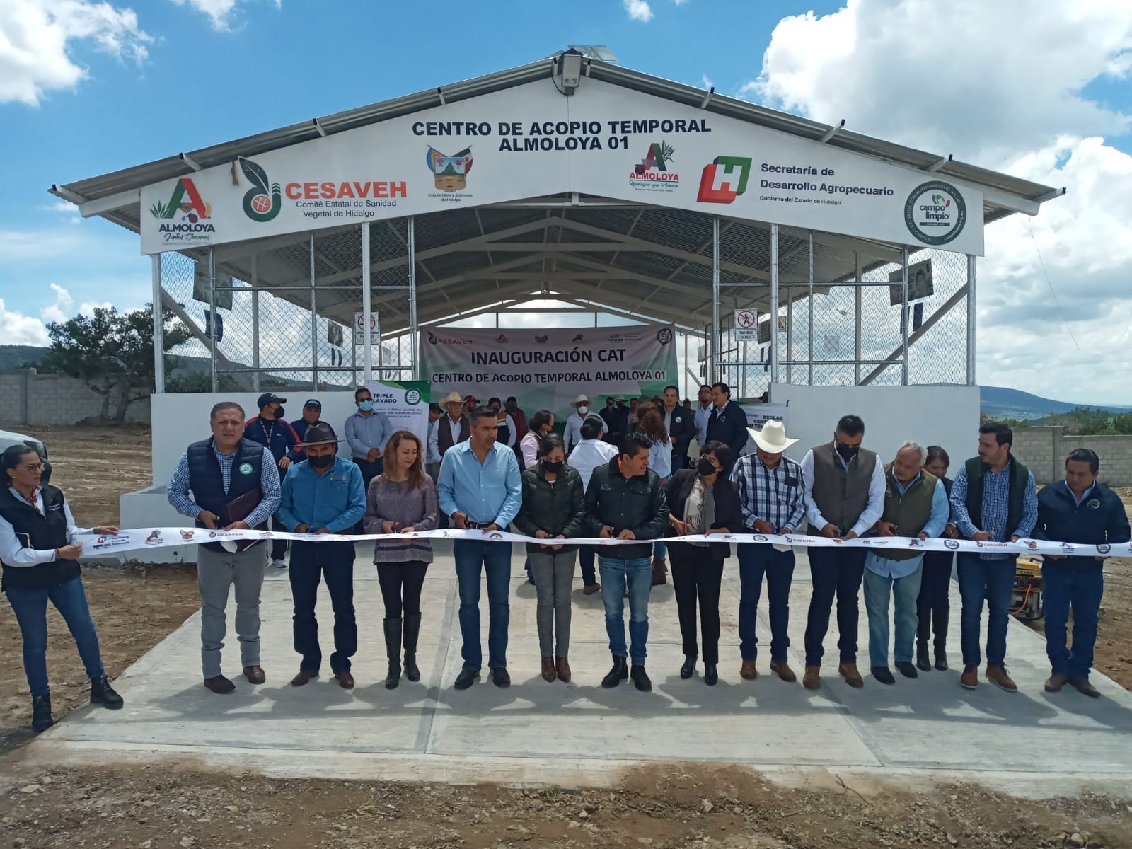 Se Inaugura El Primer Cat En Hidalgo Campo Limpio Amocali A C