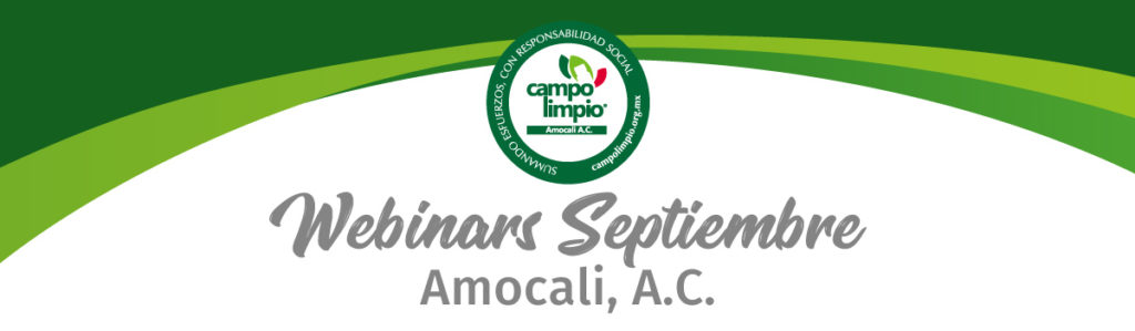 Webinars AMOCALI, A.C. – Septiembre