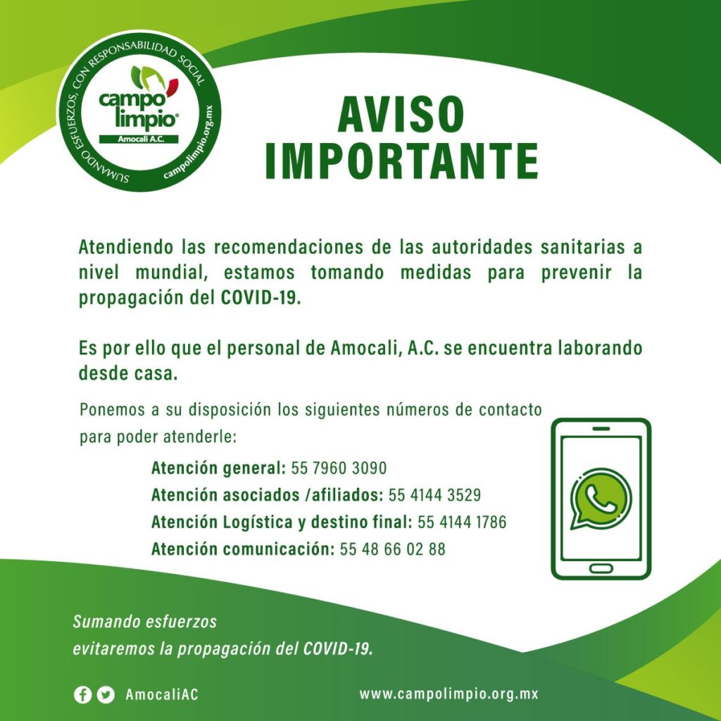 Aviso Importante