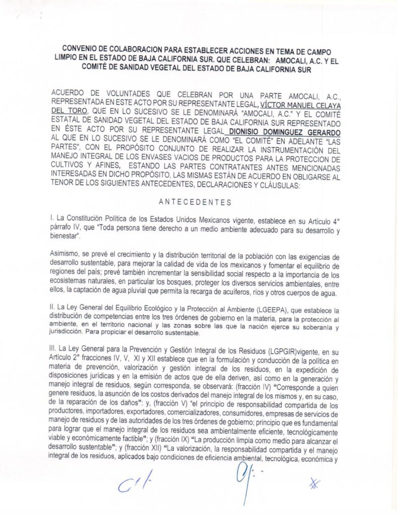CESAVE Baja California y Amocali A.C. firman convenio de colaboración