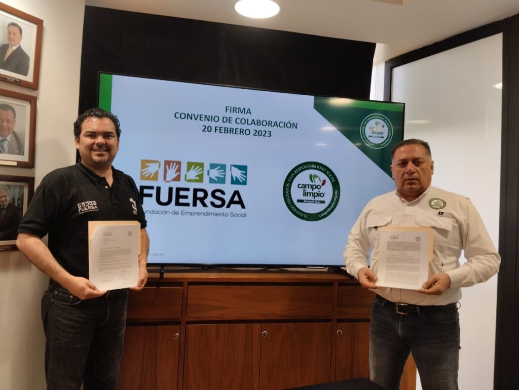 Firma de Convenio de Colaboración con FuersaMx para impulsar acciones con jóvenes en el sector rural