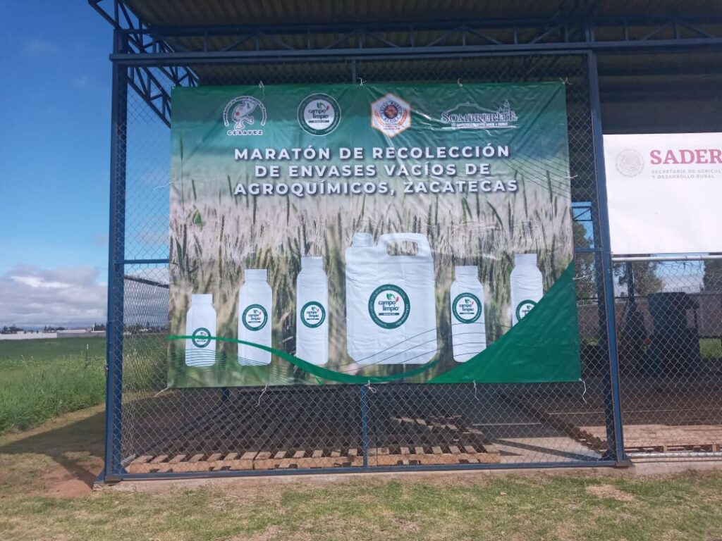 Sumando esfuerzos por un campo limpio en Zacatecas