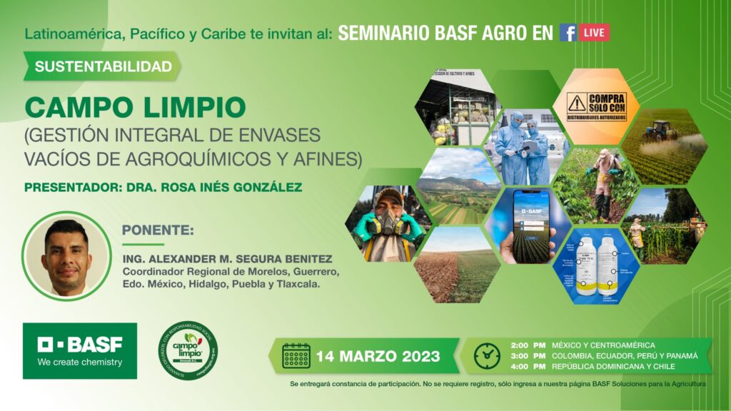 Participamos en Seminario BASF Agro, con el tema “Gestión Integral de Envases Vacíos de Agroquímicos y Afines”