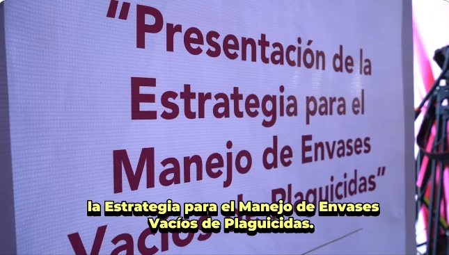Amocali sumando esfuerzos en la Estrategia para el manejo de envases vacíos de plaguicidas.